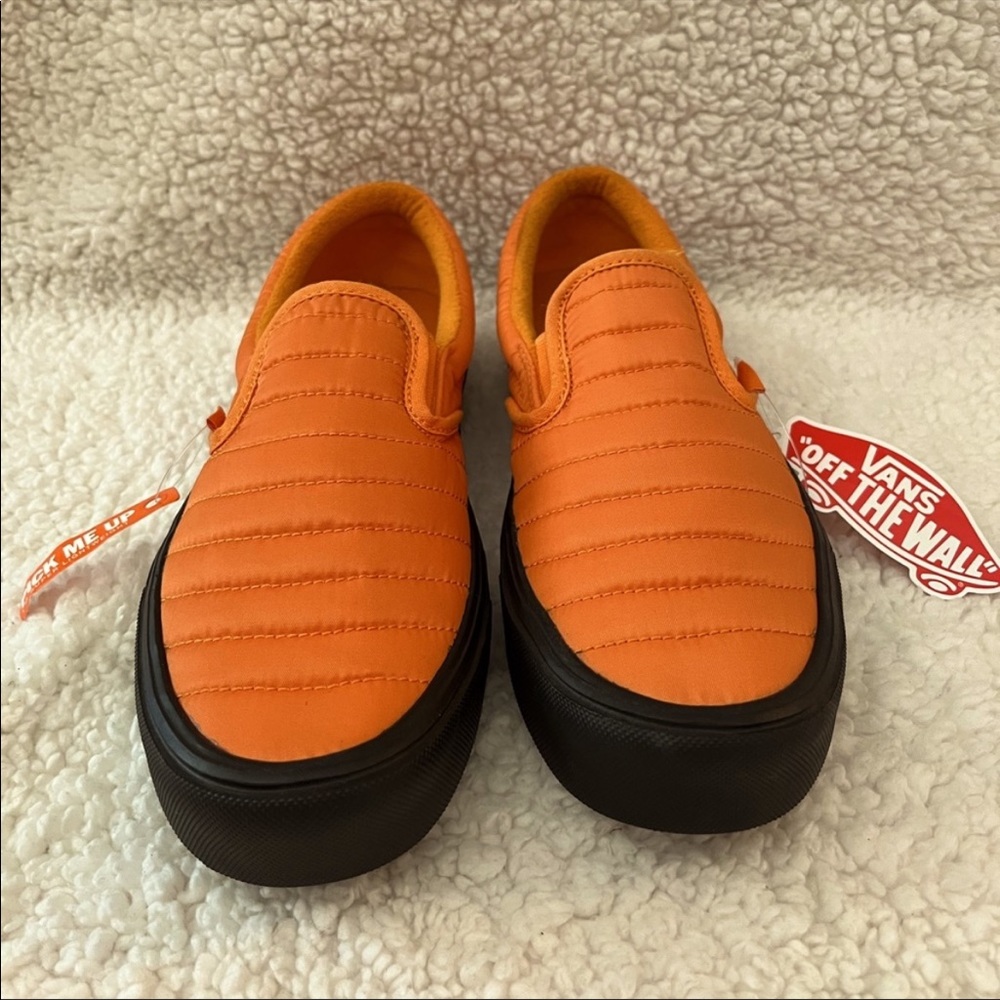 Men’s Quilted Slip-On Lite Orange Vans